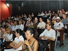 Público lotou o auditório do Cine Olido