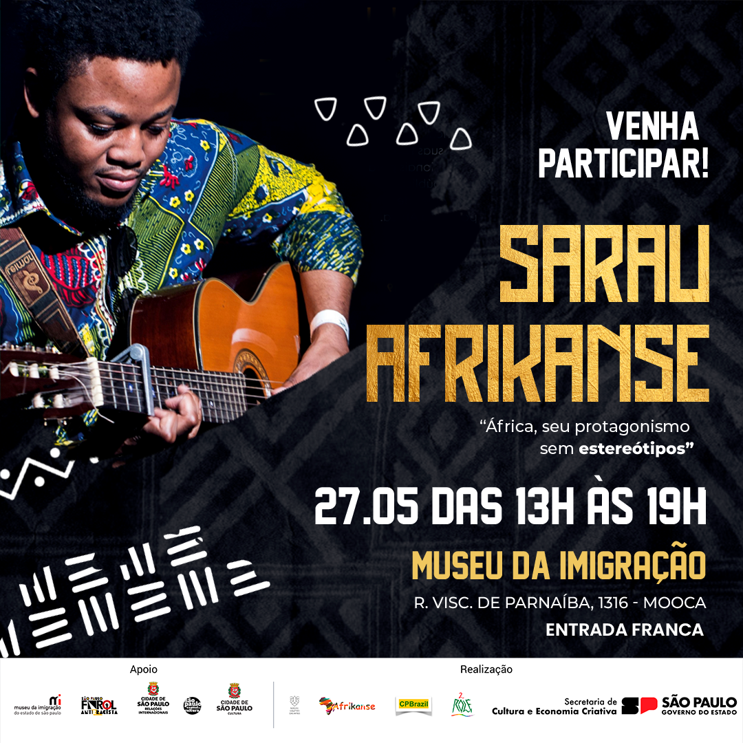 A conexão África + Brasil trará a multiplicidade das expressões artísticas africanas