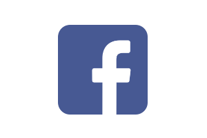 A imagem mostra o logo do Facebook.