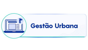 Banner escrito "Gestão Urbabna"