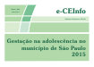A cor que prevalece no fundo é verde claro, com um design em formas geométricas. O título está na parte de baixo da imagem em verde mais escuro.