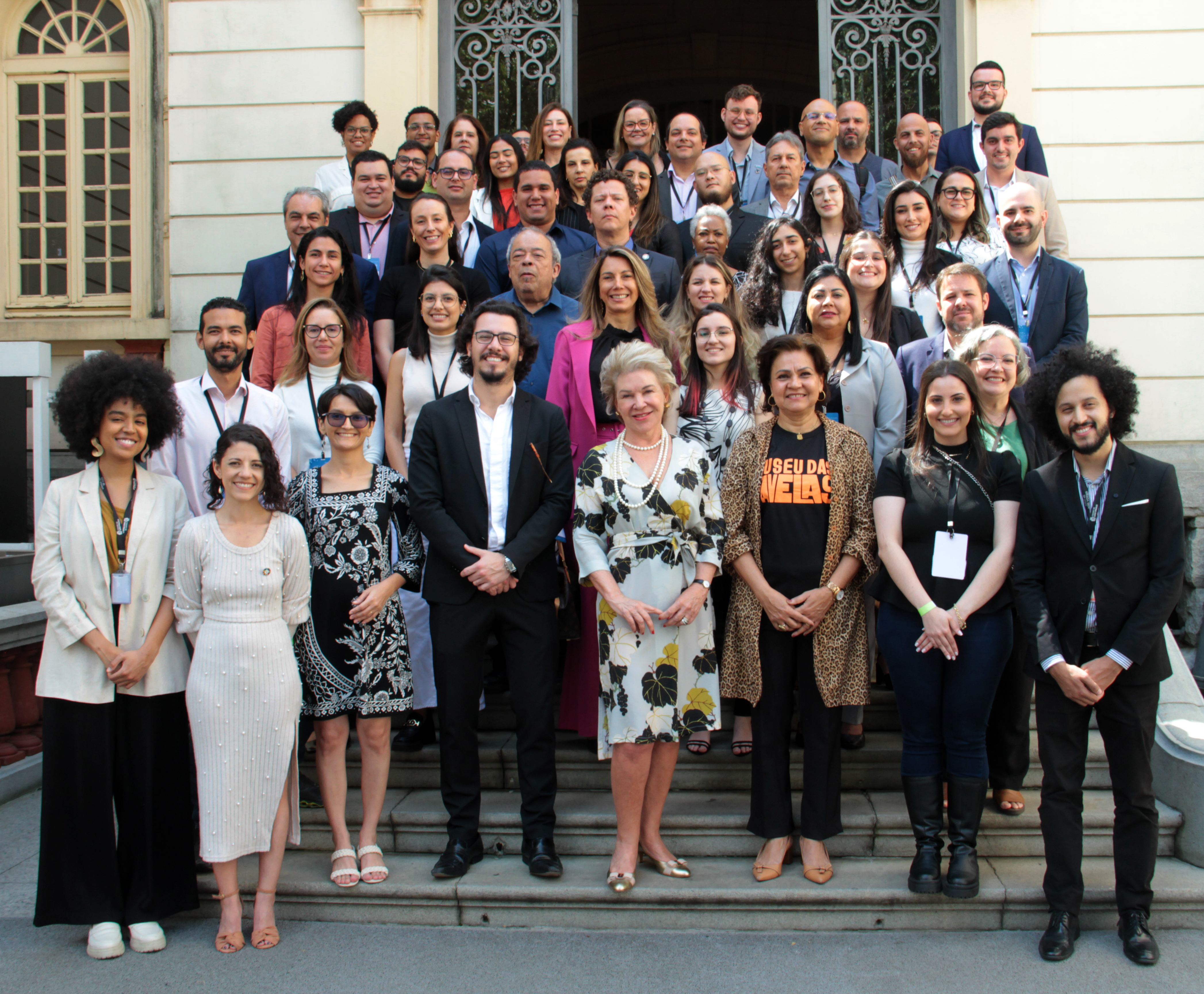 Foto coletiva dos participantes