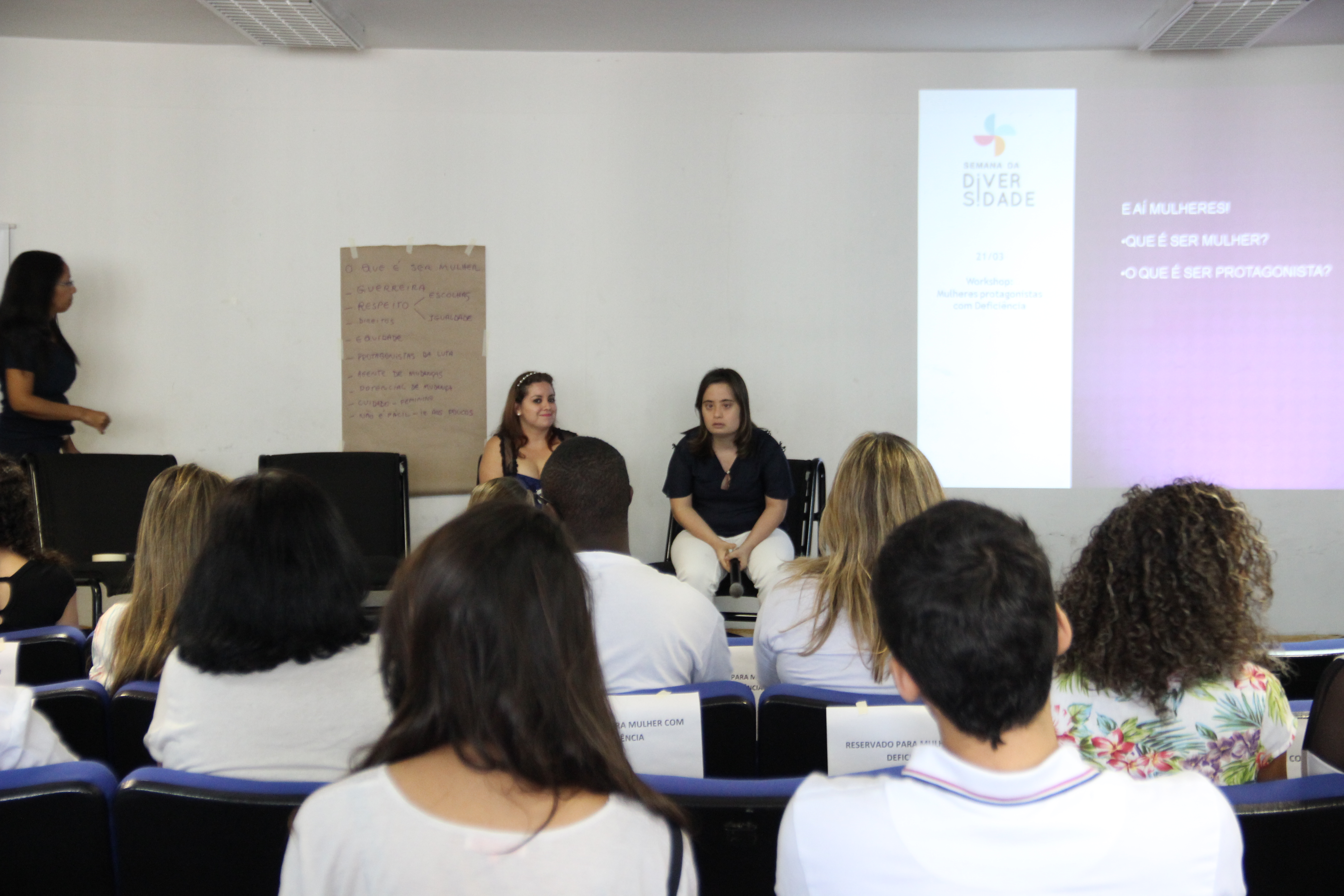 Adriana Diniz e Mariana Amato falaram sobre a autonomia que possuem