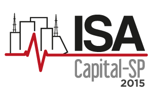 #PraCegoVer: Num fundo branco está o logo do ISA Capital-SP 2015, que está escrito nas cores preto e cinza.