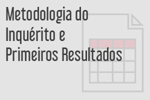 Metodologia do inquérito e Primeiros Resultados