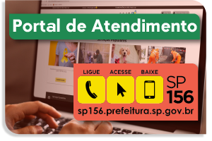 Na foto uma tela de computador aberta no site do 156