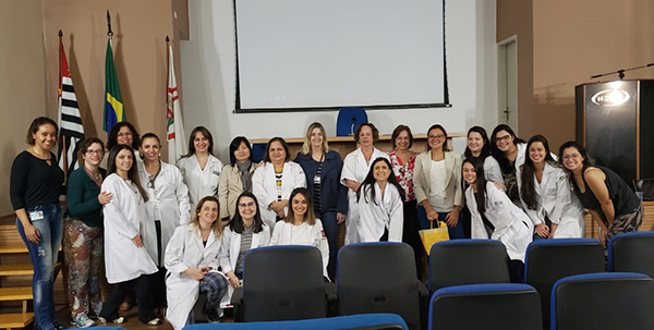 Equipe do HSPM participa de atividade promovida pelas Clínicas de Otorrinolaringologia, Cirurgia de Cabeça e Pescoço e Fonoaudiologia.