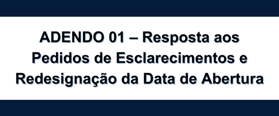 CONCORRÊNCIA PÚBLICA COM DIVULGAÇÃO NACIONAL N° 001/SMT/2023 - Projeto BIRD 9081-BR (P169140)