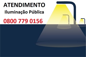 iluminação pública ligue