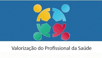 No centro da imagem estão figuras geométricas formando um ser humano, são quatro que aparentam estar dando as mãos formando um circulo. Abaixo está escrito 