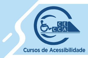 ilustração do logotipo representando os Cursos de Acessibilidade.