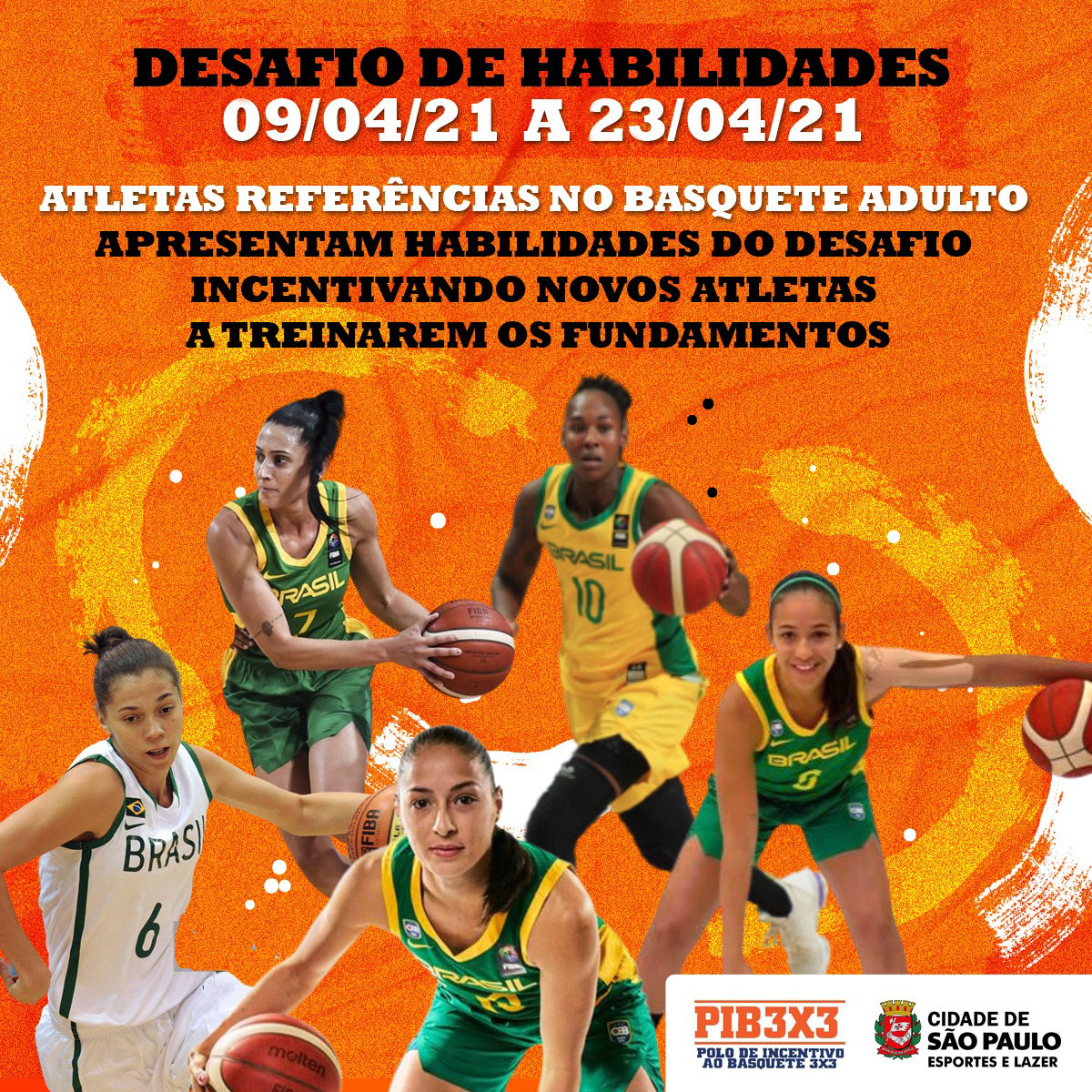 Pessoas jogando basquete 3x3 no Ibirapuera - Esportes para se