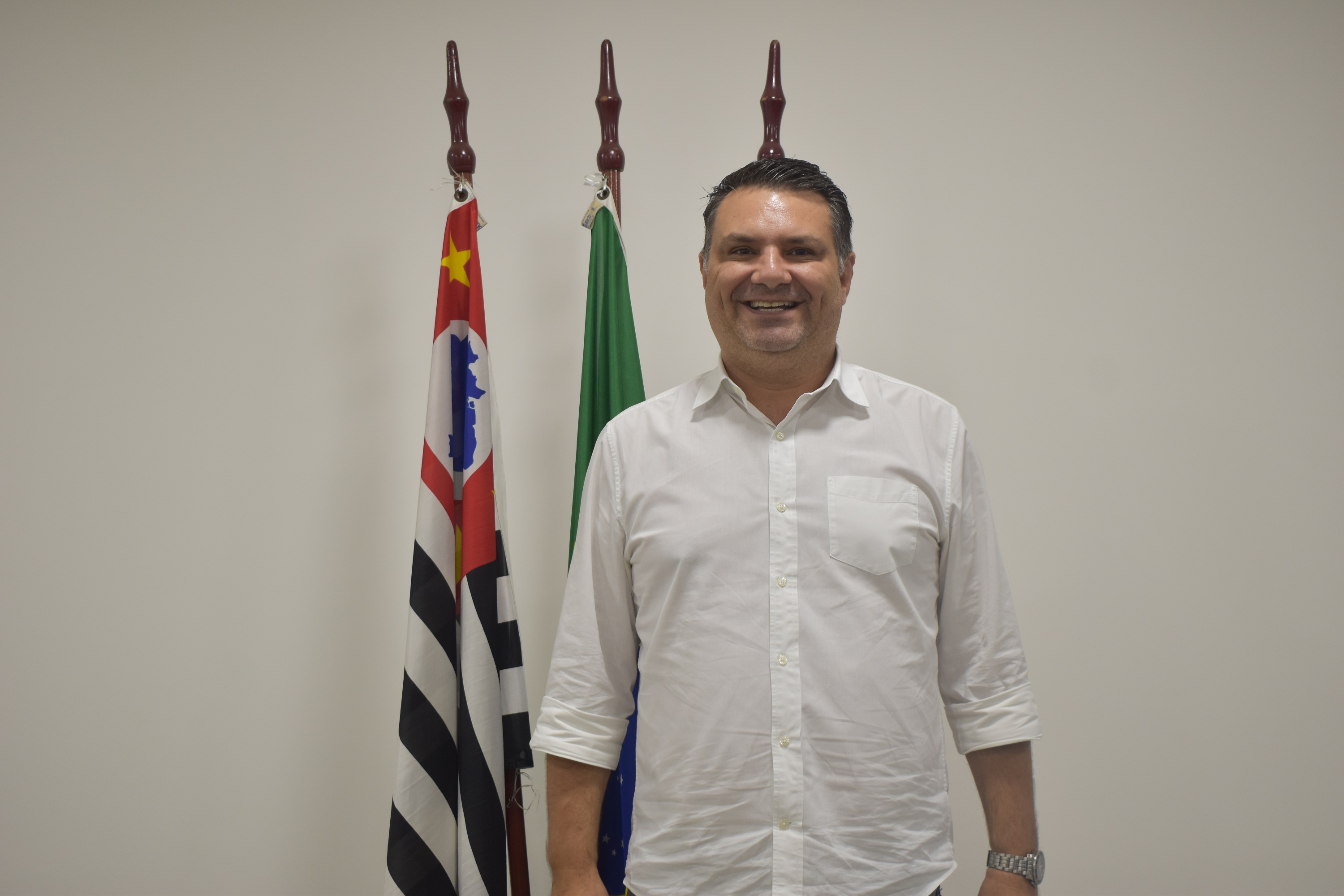 Na imagem, o secretário municipal de Esportes e Lazer, Carlos Augusto Vianna.