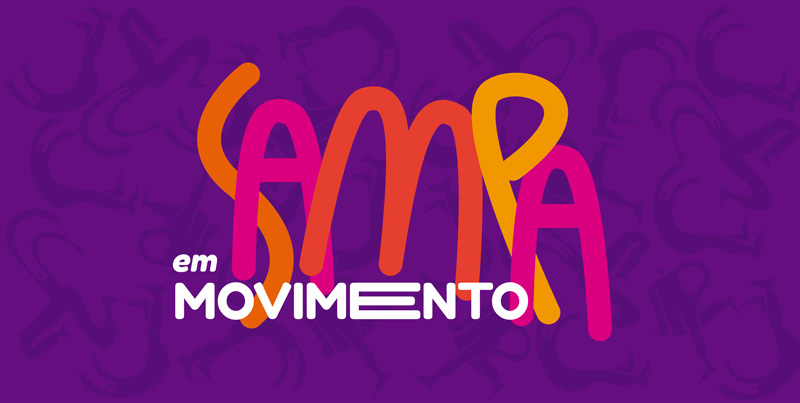Na imagem, logo do Sampa em Movimento.