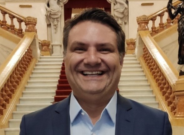 Na imagem, o secretário municipal de Esportes e Lazer, Carlos Augusto Vianna.