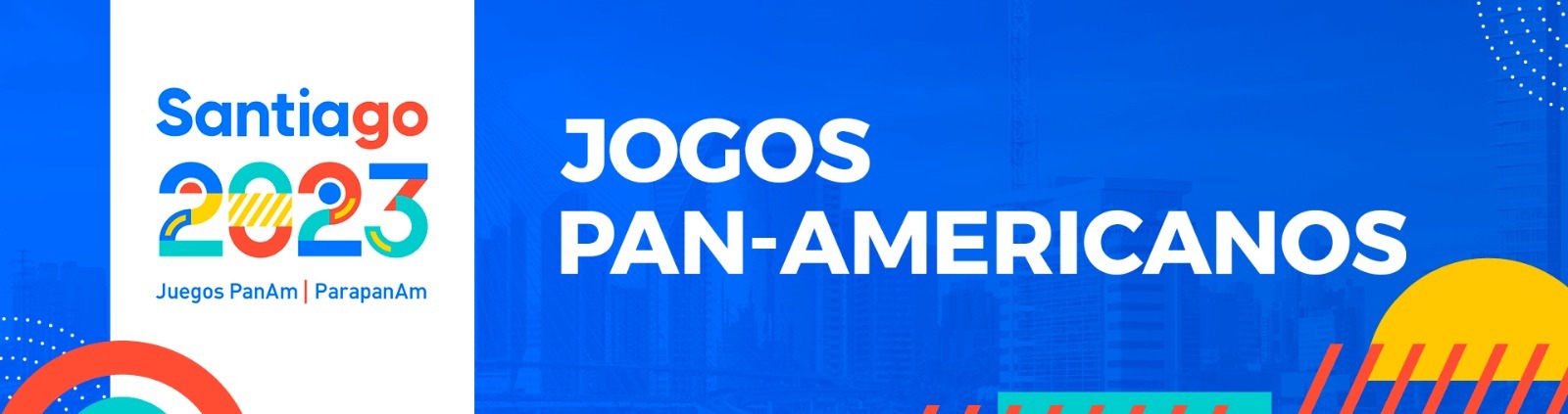 Na arte, comemoração dos Jogos Pan-Americanos de Santiago.