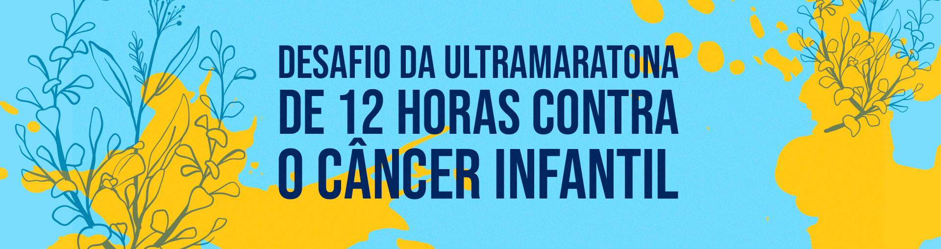 Na imagem, arte da Ultramaratona Contra o Câncer.