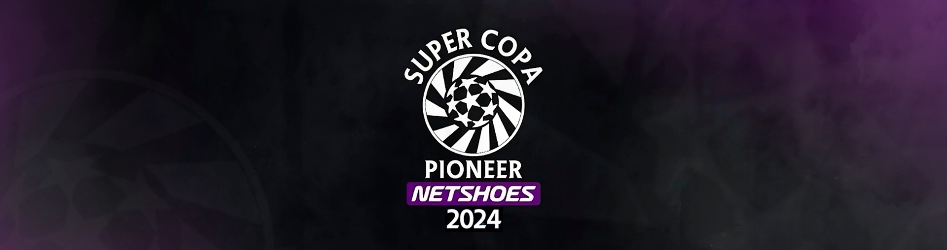 Na imagem, Arte da Super Copa Pioneer.