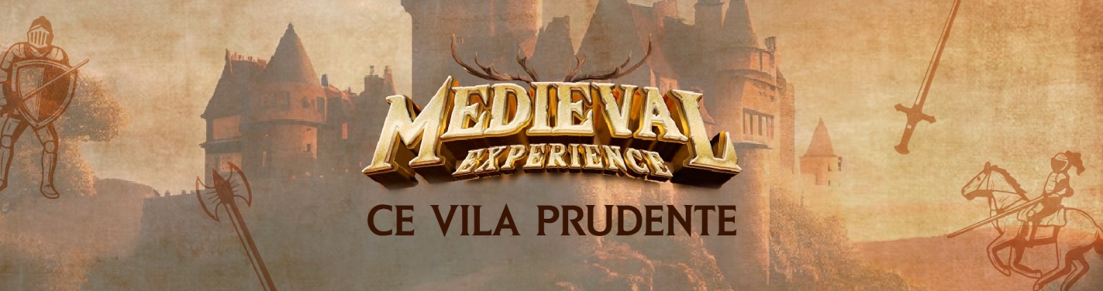 Na imagem, arte do Festival Medieval Experience Brasil.