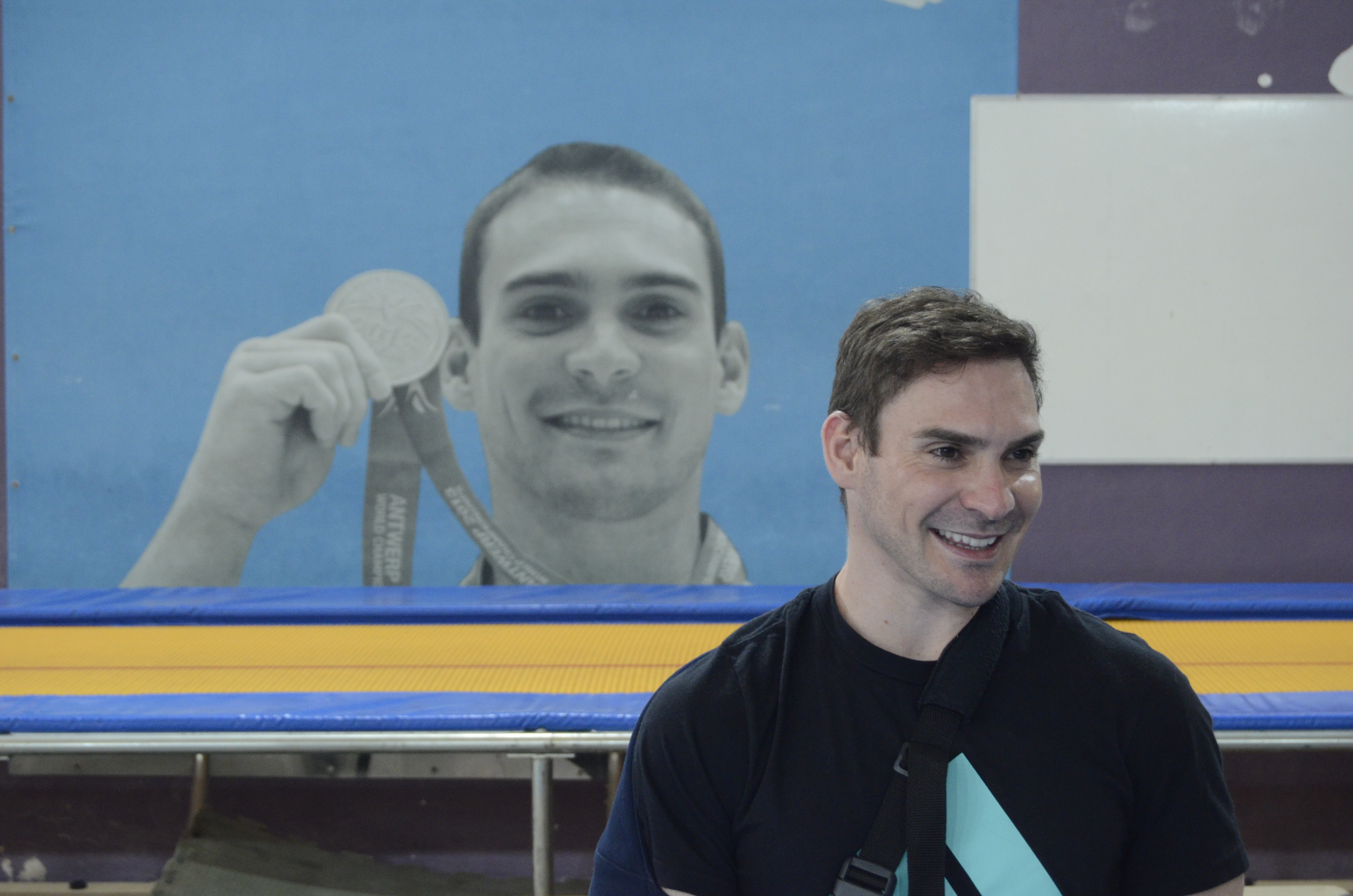 Na imagem, atleta da Ginastica Artística, Arthur Zanetti.