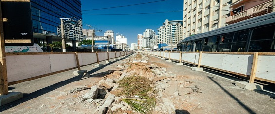 Obras de Requalificação da Av. Santo Amaro completam 4 meses de trabalhos, Secretaria Municipal de Infraestrutura Urbana e Obras