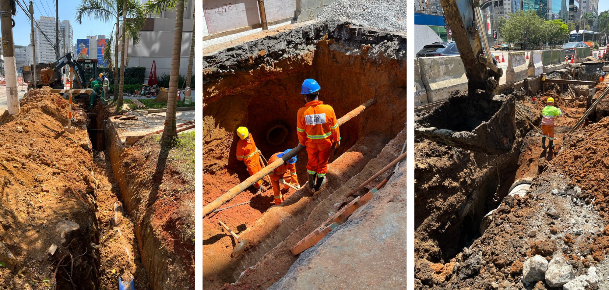 Obras de Requalificação da Av. Santo Amaro completam 4 meses de trabalhos, Secretaria Municipal de Infraestrutura Urbana e Obras