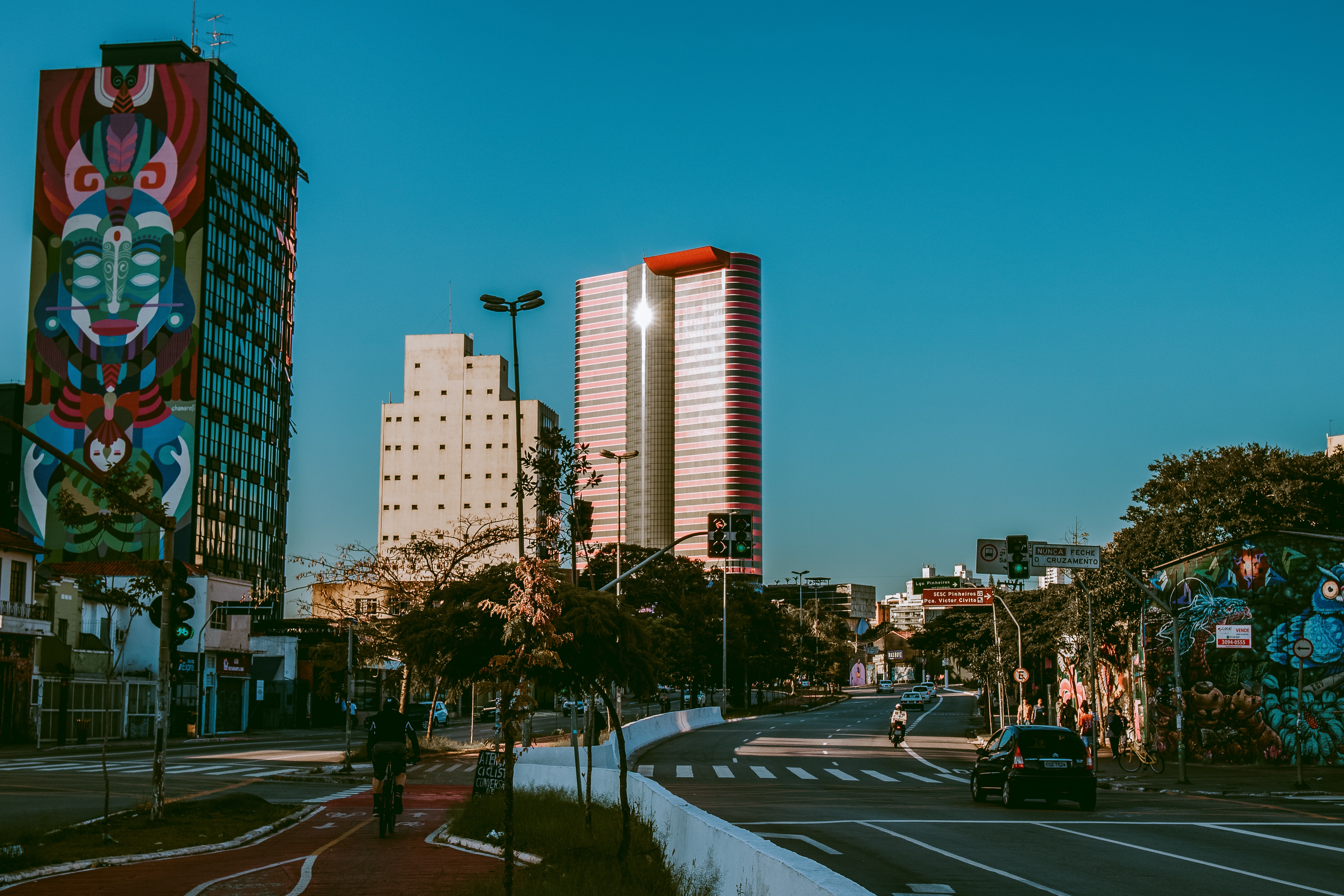 Foto da Avenida Faria Lima.