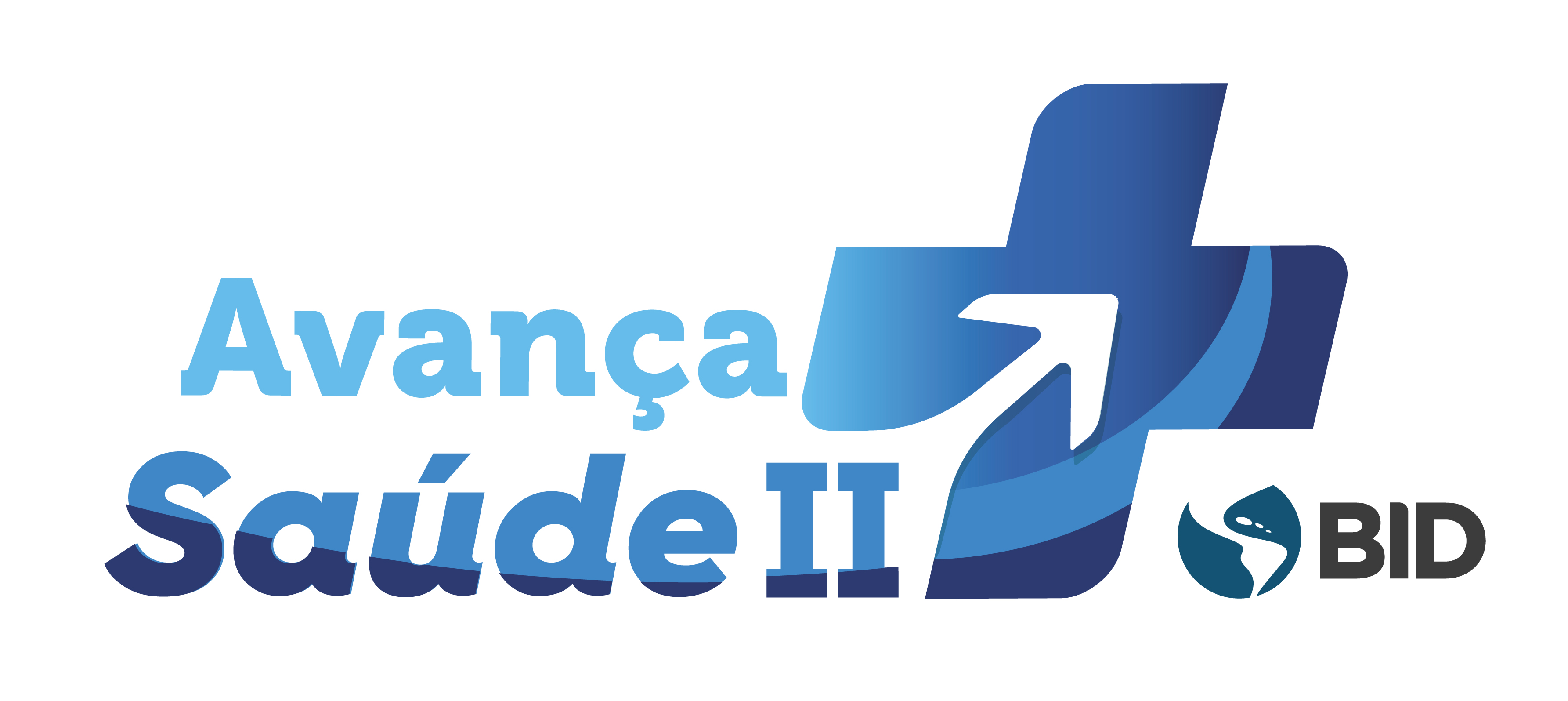Logo do Avança Saúde II - BID