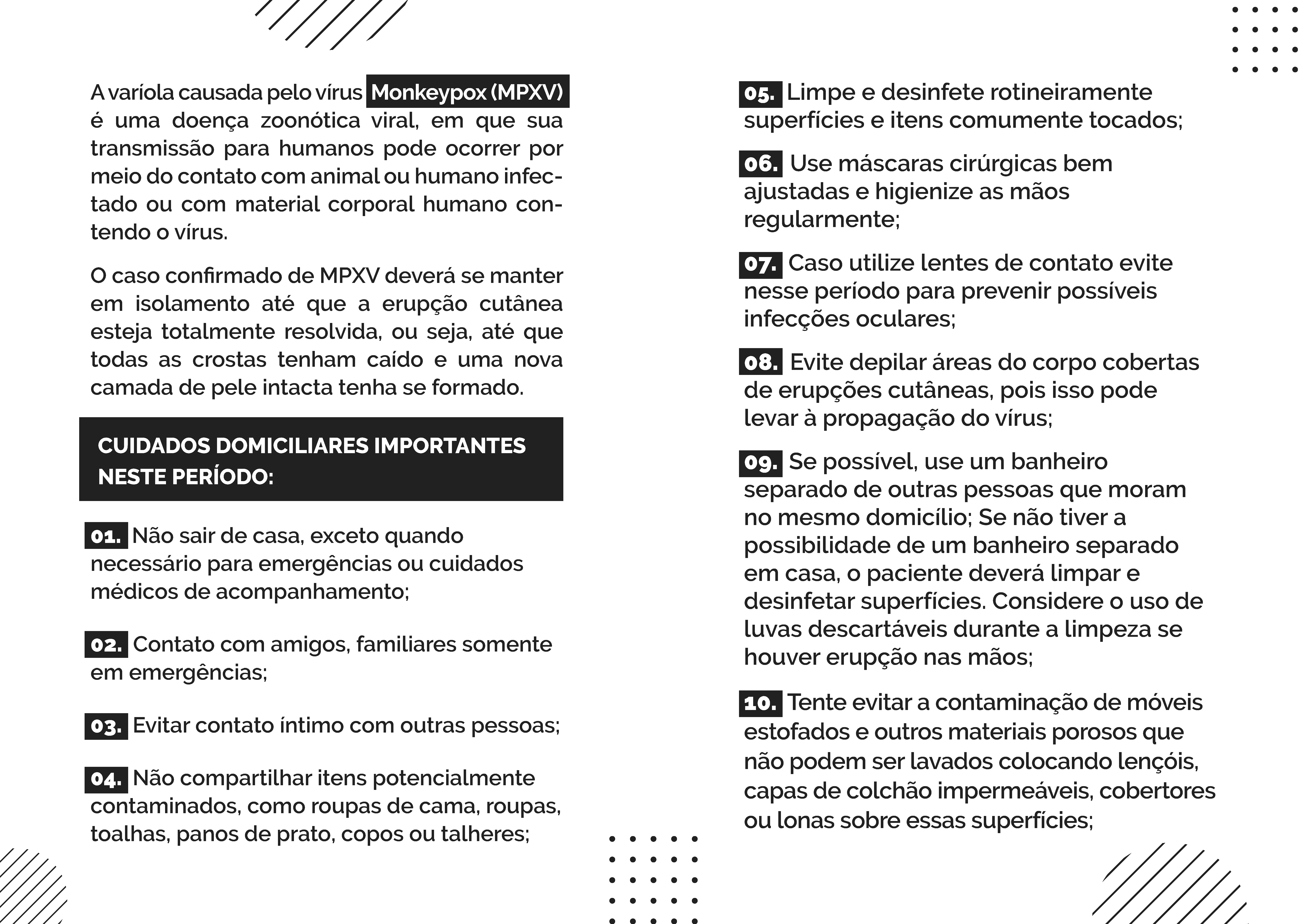 clique para acessar o folder de cuidados domiciliares monkeypox