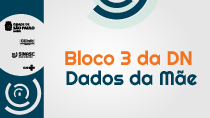 #PraCegoVer Bloco 3 da DN Dados da Mãe