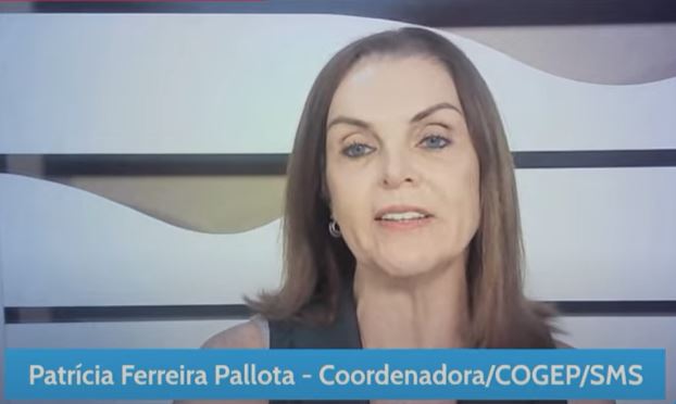 Na imagem, em primeiro plano, está a coordenadora de gestão de pessoas, Patrícia Pallota 