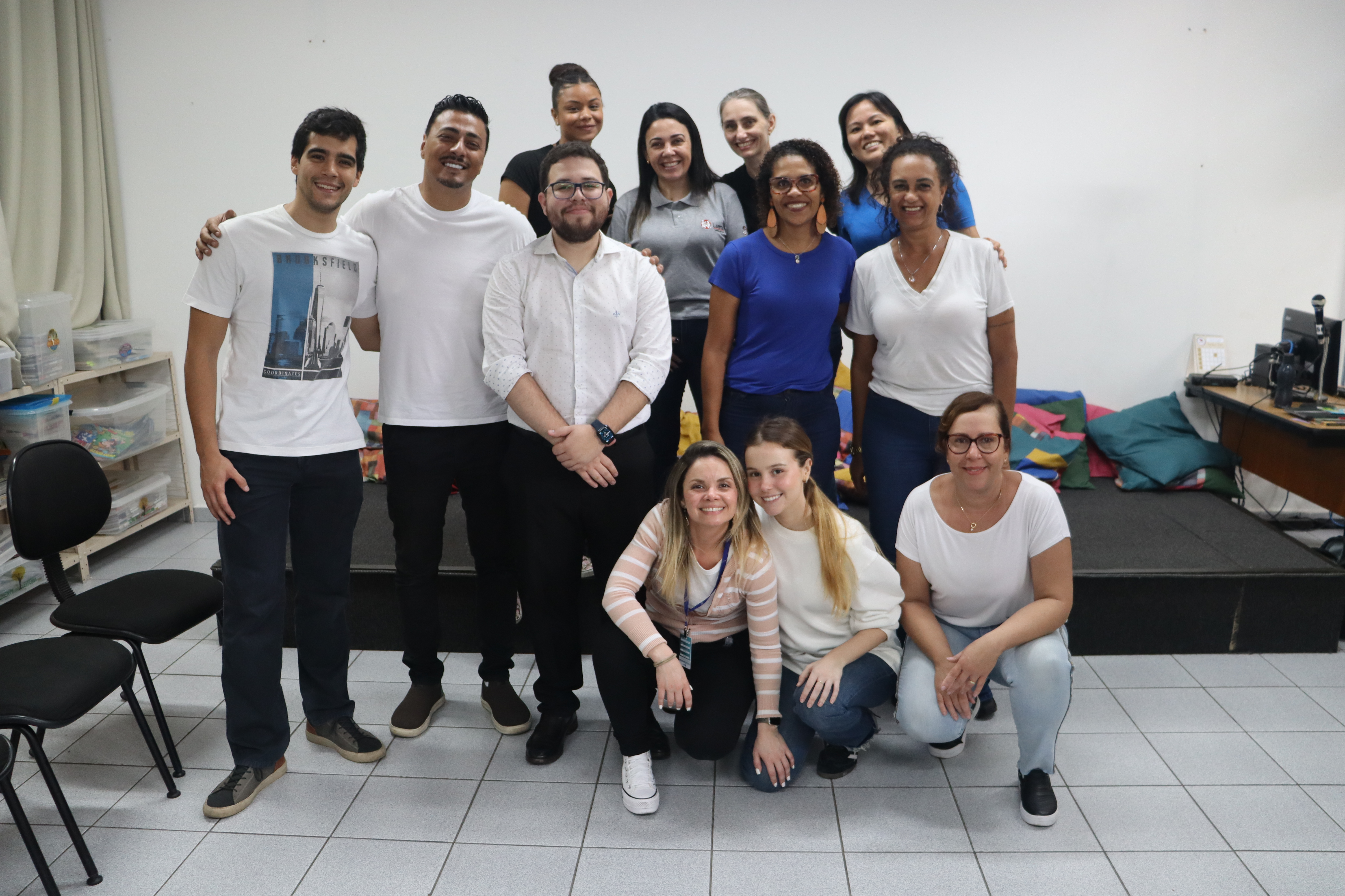 Equipe responsável pela realização da aula