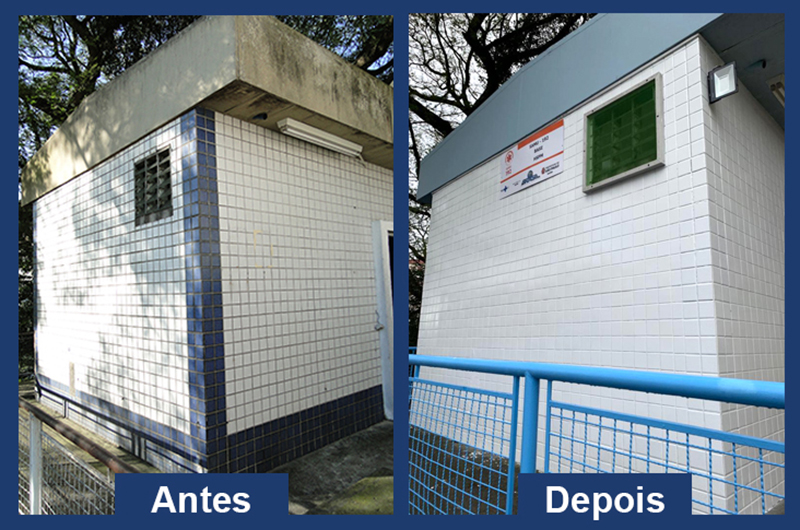 Antes e depois - SAMU