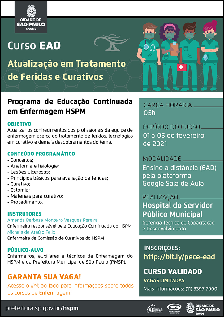Informações do curso ead