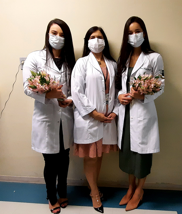 Fotos das médicas