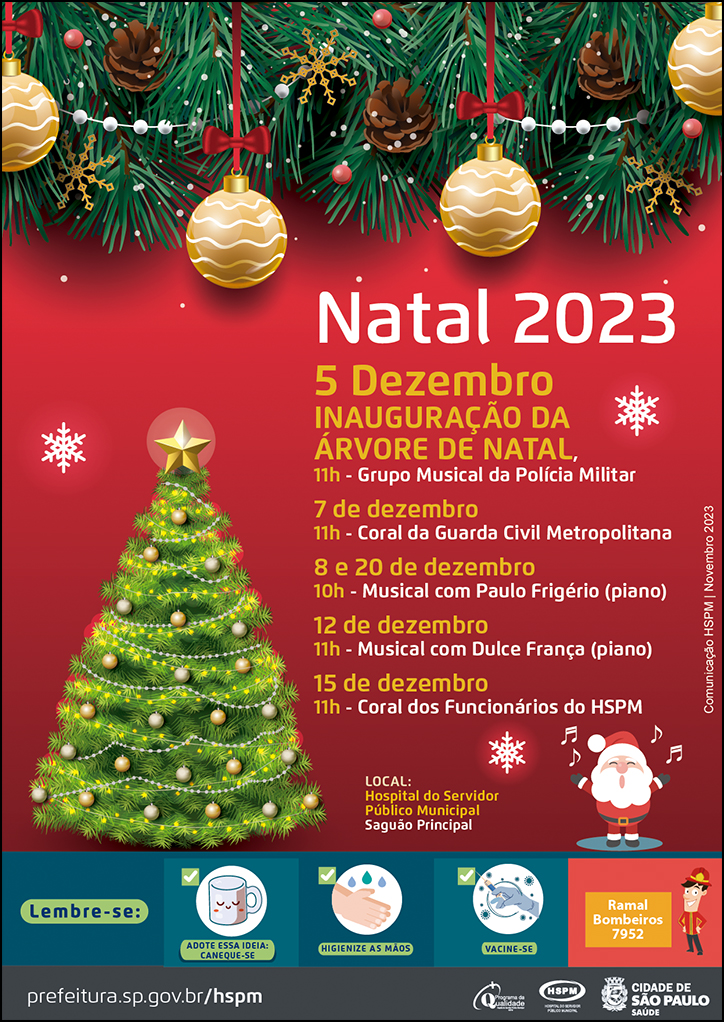Inauguração da árvore de Natal 2023