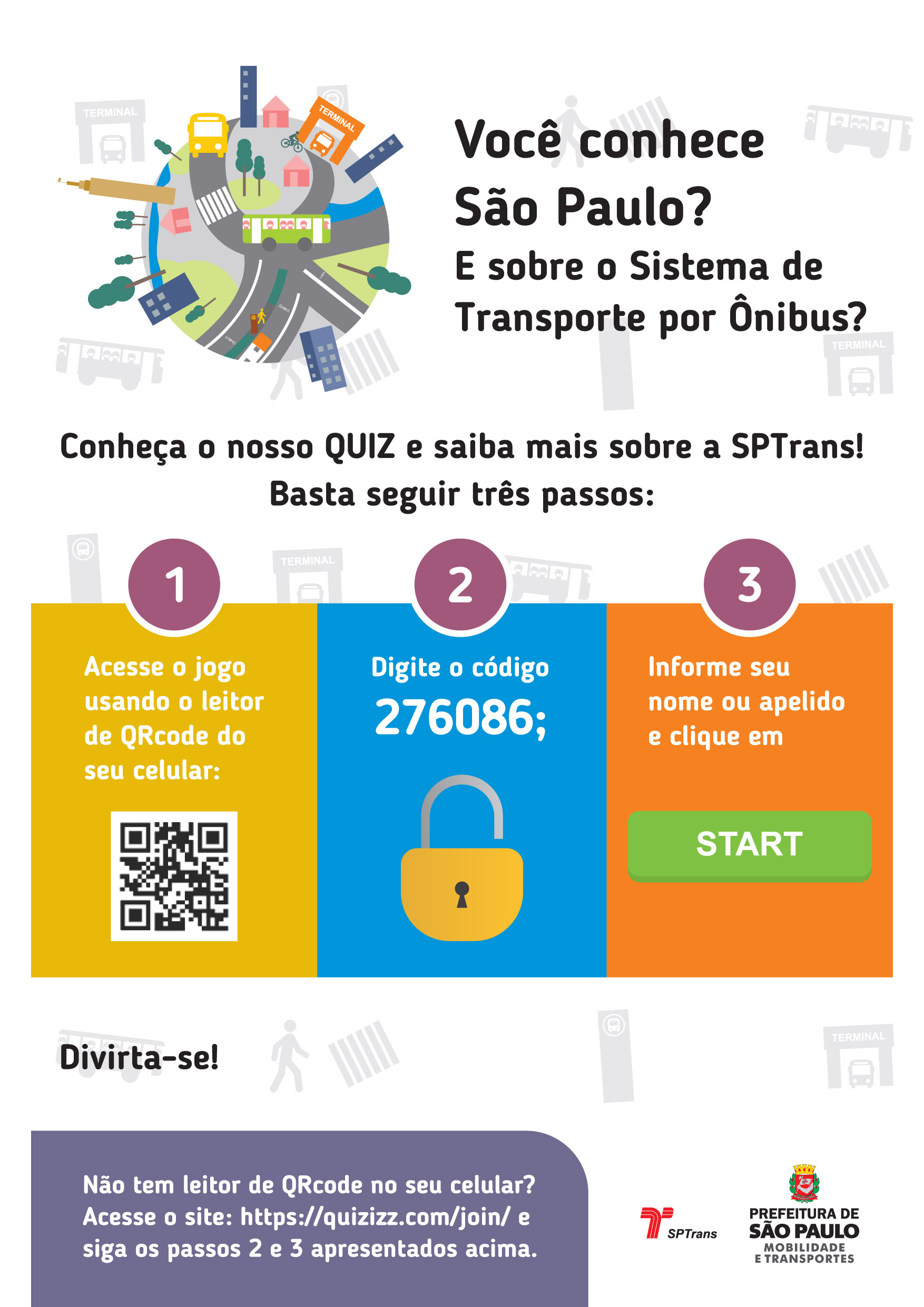 Quiz sobre o trânsito