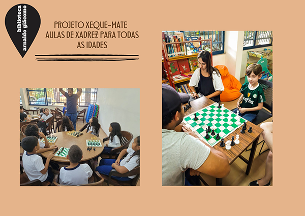 Jogos para Todos! Oficina de Xadrez - Biblioteca de São Paulo