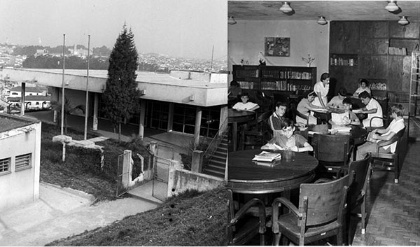 Vista externa da Biblioteca Infantil Chácara da Castelo