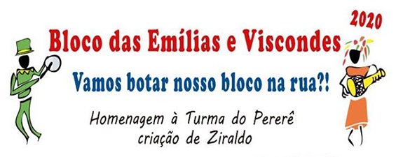 Bloco das Emílias e Viscondes 2020