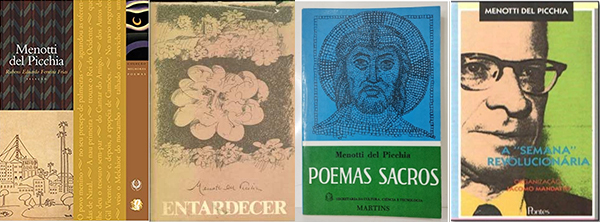 Capas dos livros de Menotti Del Picchia