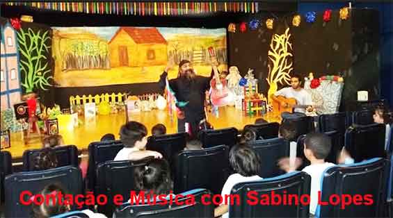 Contação e Música com Sabino Lopes