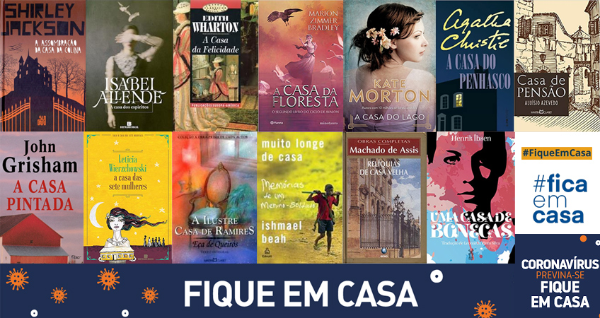 Dicas de Leitura - Fique em casa