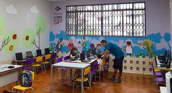 DigLab da Biblioteca Infantojuvenil Monteiro Lobato