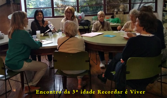 Encontro da 3ª idade Recordar é Viver