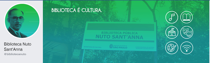 Facebook da Biblioteca Nuto Sant Anna