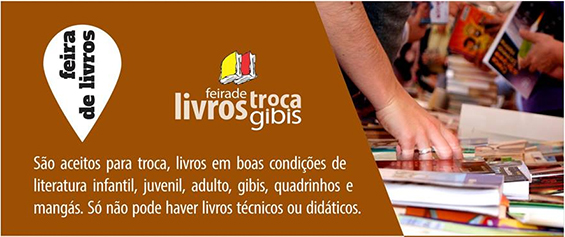 Feira de Troca de Livros e Gobis