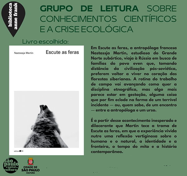 Grupo de Leitura sobre Conhecimentos Científicos e a Crise Ecológica