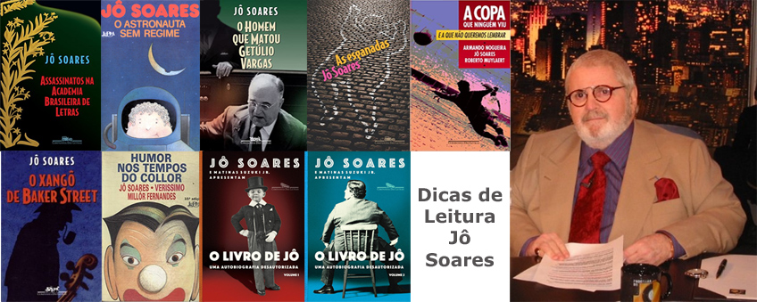 Capas dos livros  foto de Jô Soares
