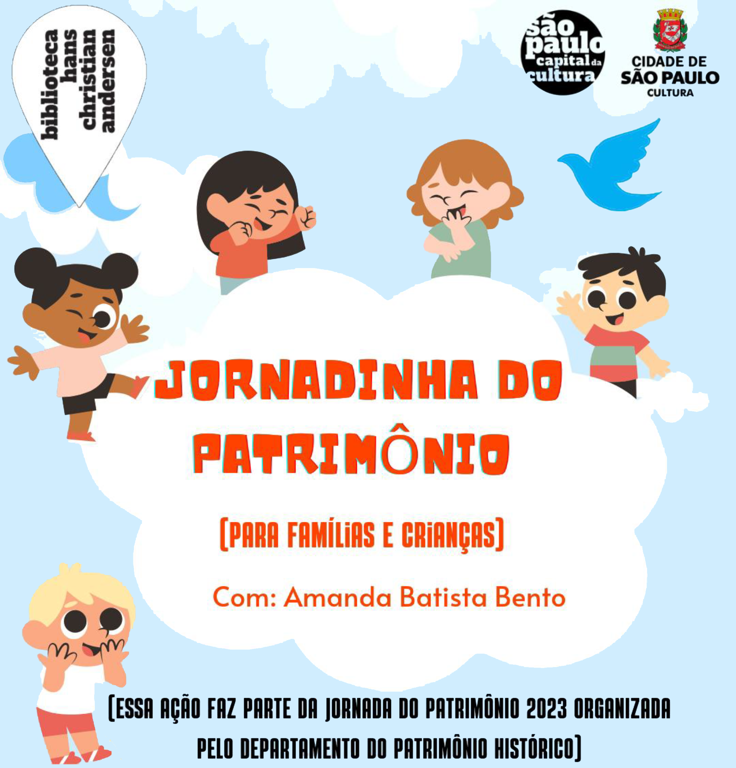 JORNADINHA DO PATRIMÔNIO (para famílias e crianças)